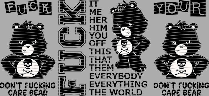 16oz Care Bears-Be-152